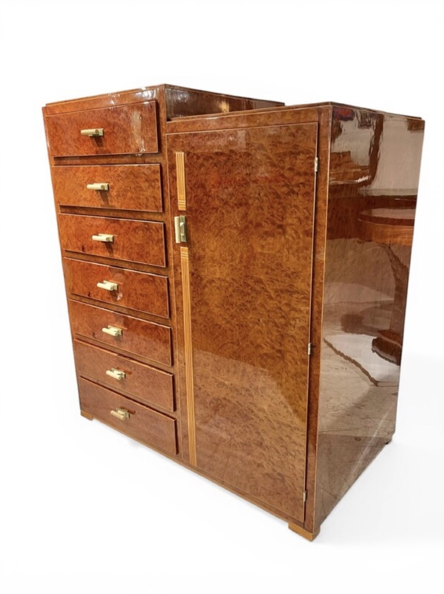 Semainier Chest Of Drawers Art Décor, United Kingdom Circa 1930-photo-3